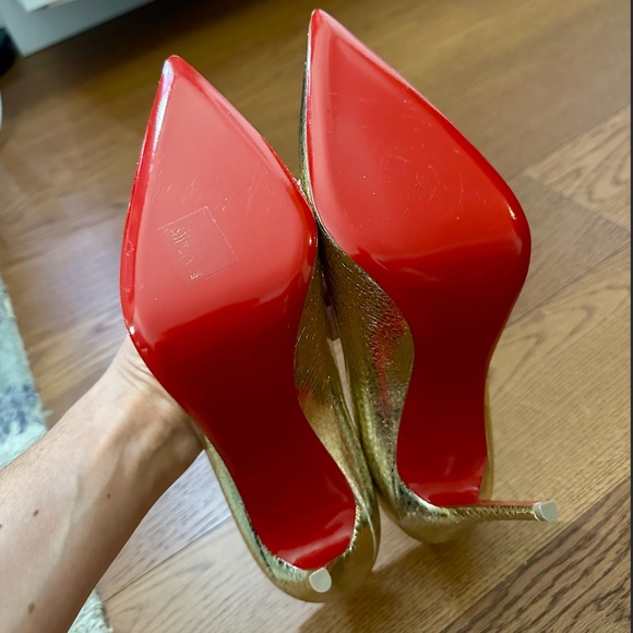 New! Kate 100 metallic leather pumps - Picture 12 of 12